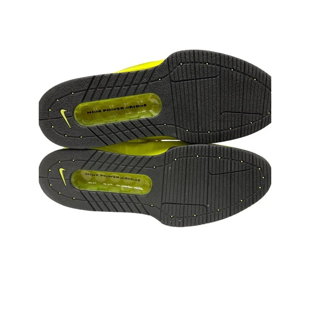 Nike Romaleos 2 Men's Weight Lifting Shoes Volt Yellow Gym 476927-730 Size 12 - Picture 10 of 12